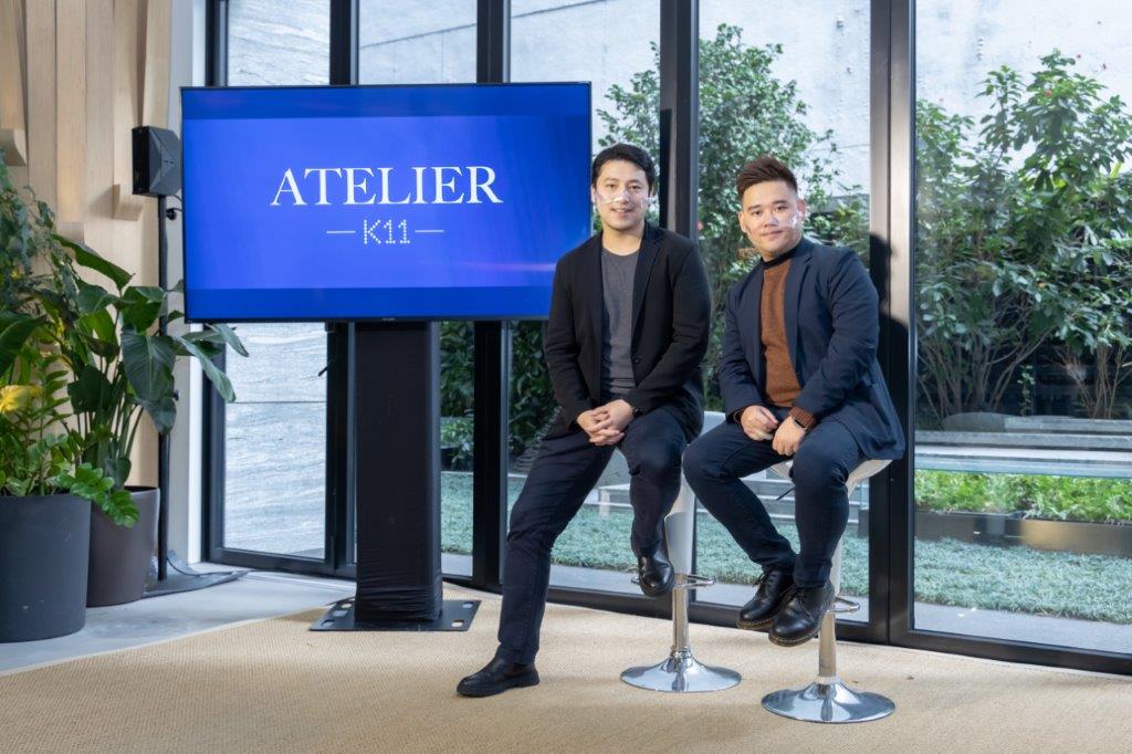Jay Liu, Head of K11 ATELIER, and, Lokie Tam, Business Manager of Animoca Brands